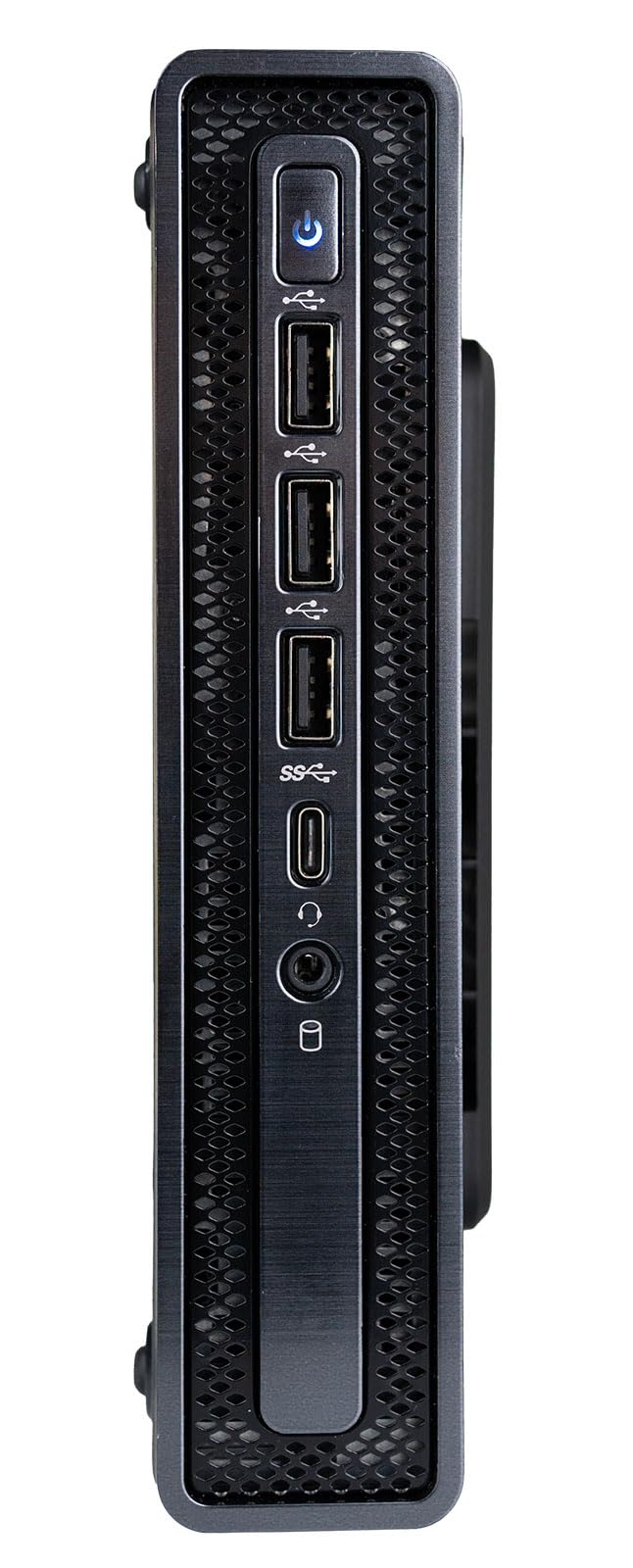 Empowered PC Envision M1 Mini Desktop (Intel 24-Core i9-14900, 64GB RAM, 2TB Gen4 NVME SSD, ASUS H610T mobo, WiFi 6, Windows 11 Pro, Type-C, HDMI & DP, VESA Mount - Small 1L Micro Workstation Computer