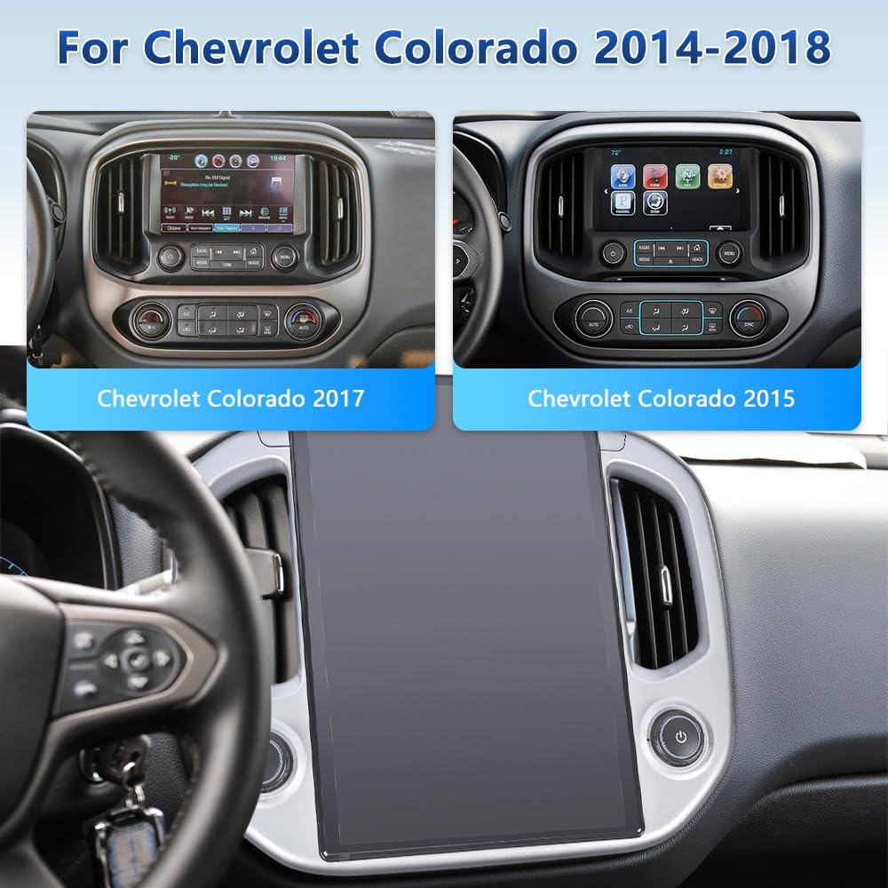 14.4 Inch Car Radio Stereo for Chevrolet Colorado 2014 2015 2016 2017 2018,Touch Screen Upgrade Android 14.Head Unit Wireless Carplay