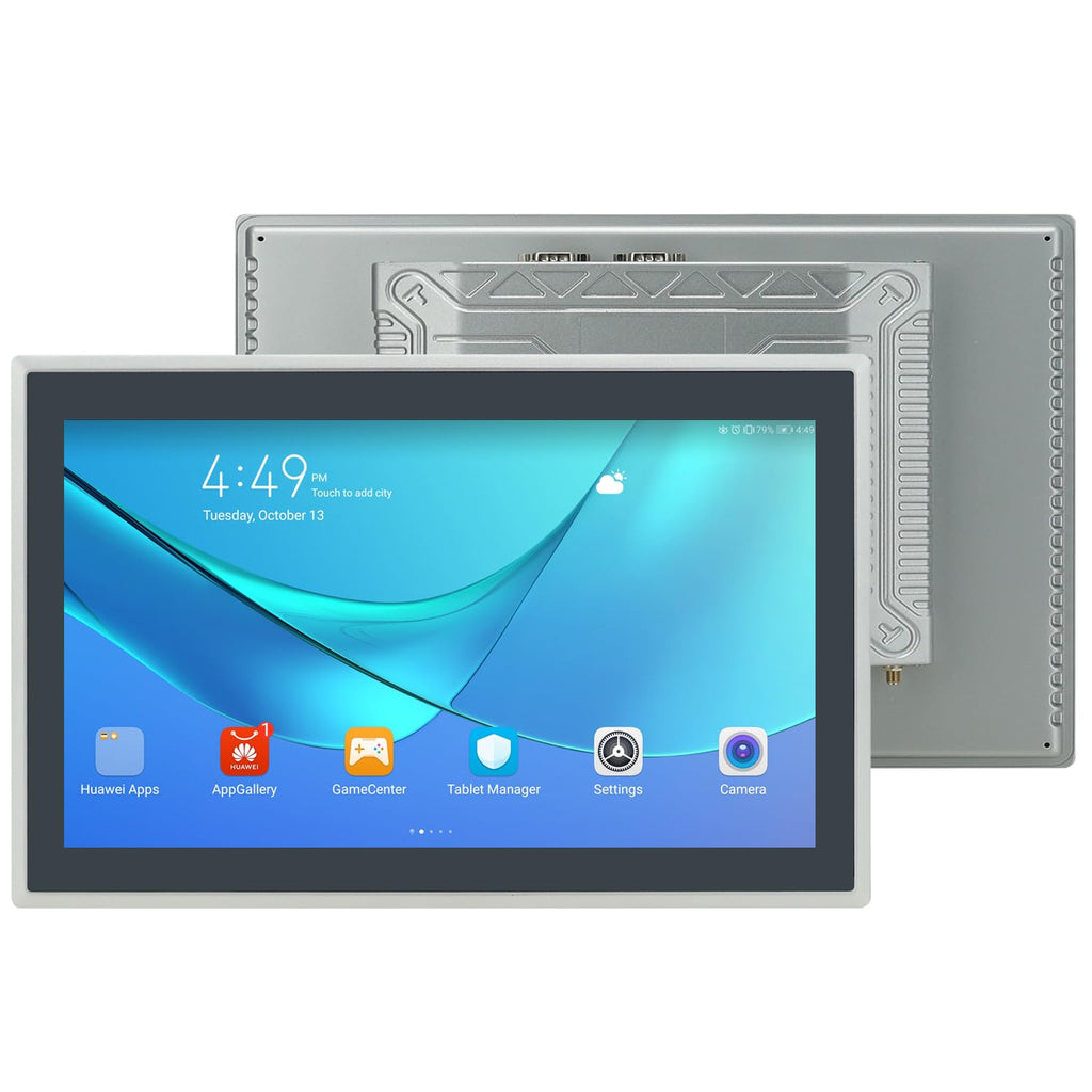 15.6-Inch Industrial Embedded Panel PC, Ratio 16:9 Multi-Touchscreen-Monitor,Industrial Touch Screen Panel Computer,WiFi & Built-in Speakers,IP65 Front,Win 10 I5 RAM 8G+256G SSD