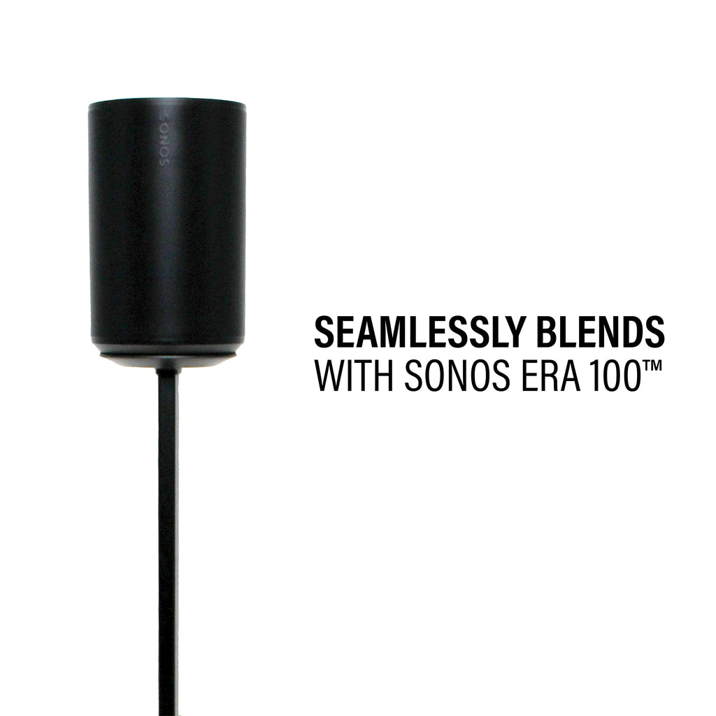 Sanus WSSE1A2-B2 Height-Adjustable Speaker Stands for Sonos Era 100™ (Pair)