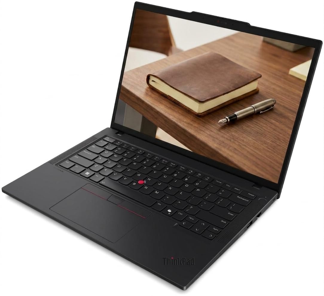 Lenovo ThinkPad T14 Gen 6 14" WUXGA 1920x1200 IPS Touchscreen Laptop 12-Core Intel Ultra 7 255U 32GB DDR5 4TB SSD Intel Graphics Shared TB4 Wi-Fi 6E Backlit KB Fingerprint Win11 Pro w/ONT 32GB USB