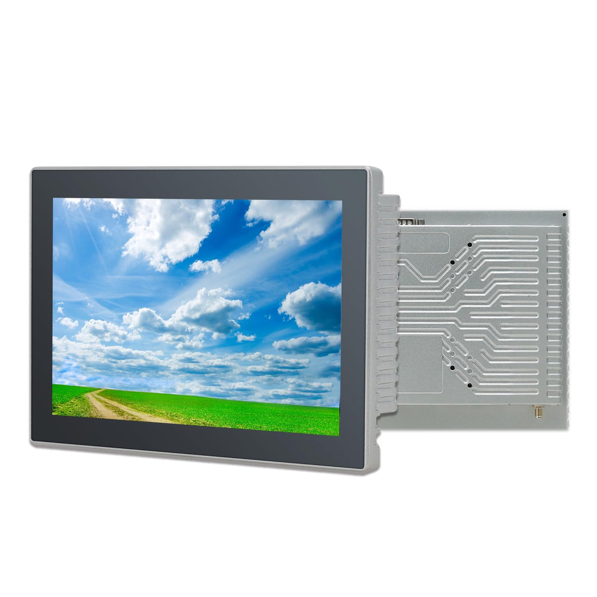 23.8" Touchscreen Monitor,Ratio 16:9 Wall Mounted Industrial Touch Screen Tablet with HD-MI Out,WiFi & BT,Build-in Speakers & VESA，Android 14 RAM 8G & ROM 128G Suitable for POS，Kitchen