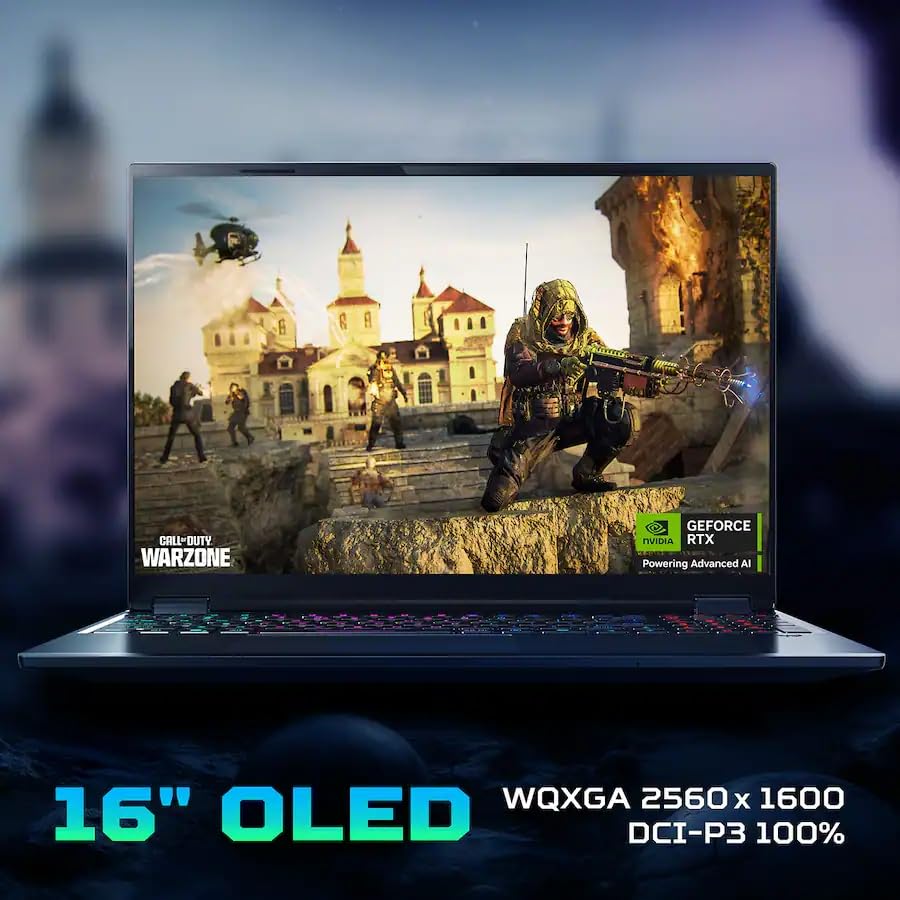 Acer Predator Helios Neo 16S AI Gaming Laptop - Intel 24 Cores Ultra 9 275HX, NVIDIA RTX 5070Ti (Up to 992 AI Tops), 16" 2.5K OLED 240Hz 500nits Display (100% DCI-P3), 32GB DDR5, 1TB SSD, Win11 Pro