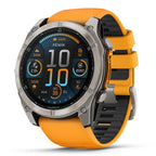 Garmin fenix 8 (Spark Orange, 51mm) AMOLED Sapphire GPS Watch Gift Box