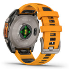 Garmin fenix 8 (Spark Orange, 47mm) AMOLED Sapphire GPS Watch Gift Box