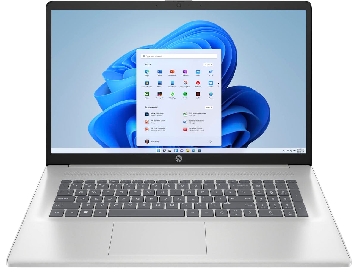 HP 17-CN500 2025 Business Laptop 17.3" FHD IPS 12-Core Intel Ultra 7 255U 32GB DDR5 1TB SSD Intel Graphics Wi-Fi 6 Backlit Keyboard Win11 Pro w/ONT 32GB USB