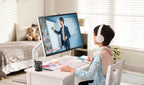 LG Smart Monitor Swing 32U889SA-W 32-Inch 4K UHD (3840x2160) IPS Touchscreen on a Fully Adjustable Wheeled Base HDR10, webOS, Built-in Speaker, HDMI, USB Type-C, Tilt/Height/Swivel/Pivot Stand, White