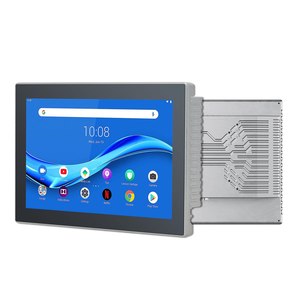 23.8" Touchscreen Monitor,Ratio 16:9 Wall Mounted Industrial Touch Screen Tablet with HD-MI Out,WiFi & BT,Build-in Speakers & VESA，Android 14 RAM 8G & ROM 128G Suitable for POS，Kitchen