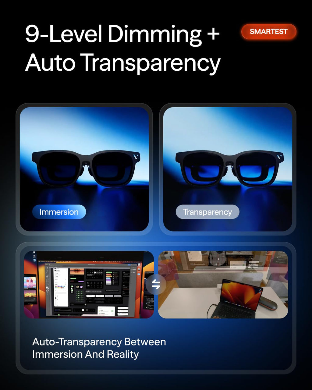 VITURE Beast XR/AR Glasses: Biggest. Boldest. Smartest. 174" 1200p, 58°FOV