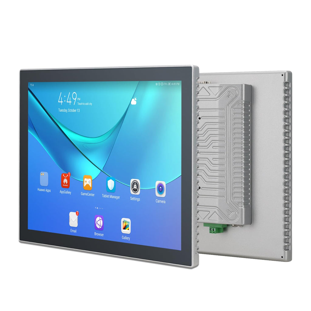 10.4" Industrial Touch Panel PC, Ratio 4:3 Multi-Touchscreen-Monitor,Wall Mounted Touch Screen Panel Computer,WiFi & Built-in Speakers,IP65 Front,Win 10 I5 RAM 8G+256G SSD