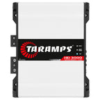 Taramps 900890 Class D HD 3000 Watt RMS 4 Ohms Automotive Sound Systems Mono Full Range Speaker Amplifier with Built In Thermal Management Fan
