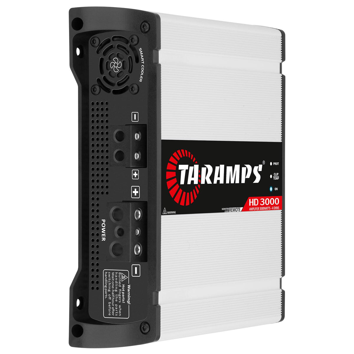 Taramps 900890 Class D HD 3000 Watt RMS 4 Ohms Automotive Sound Systems Mono Full Range Speaker Amplifier with Built In Thermal Management Fan