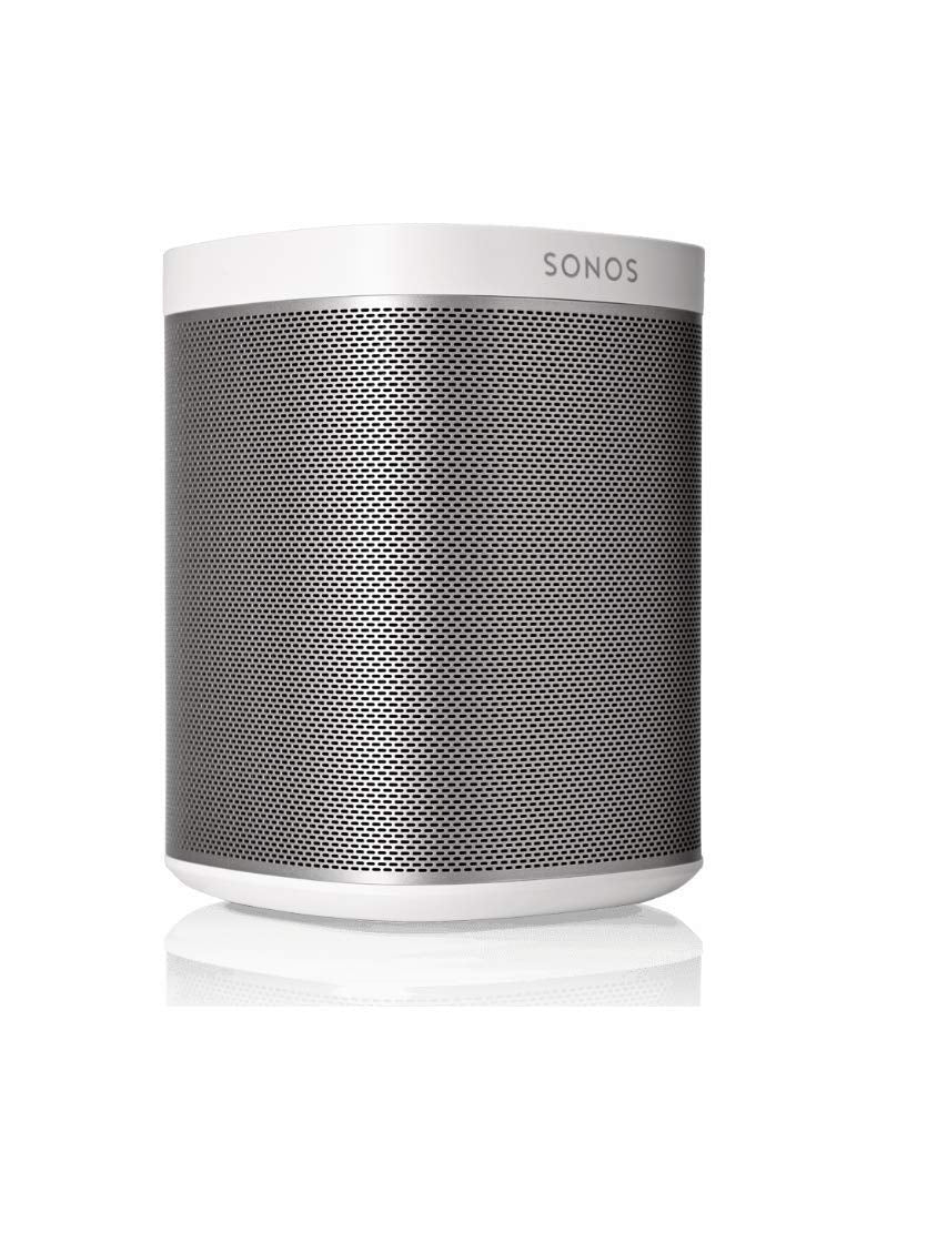 Sonos Play:1 2-Room Wireless Smart Speakers for Streaming Music - Starter Set Bundle (White), Compatible with Alexa (Renewed)