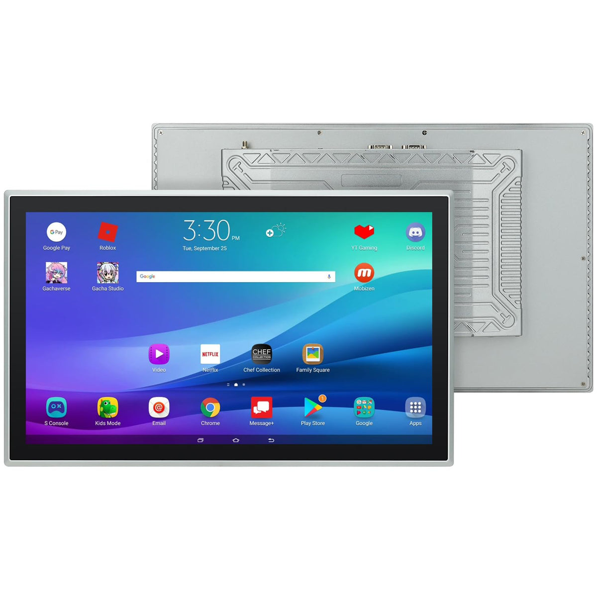 15.6-Inch Industrial Embedded Panel PC, Ratio 16:9 Multi-Touchscreen-Monitor,Industrial Touch Screen Panel Computer,WiFi & Built-in Speakers,IP65 Front,Win 10 I5 RAM 8G+256G SSD