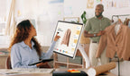 LG Smart Monitor Swing 32U889SA-W 32-Inch 4K UHD (3840x2160) IPS Touchscreen on a Fully Adjustable Wheeled Base HDR10, webOS, Built-in Speaker, HDMI, USB Type-C, Tilt/Height/Swivel/Pivot Stand, White