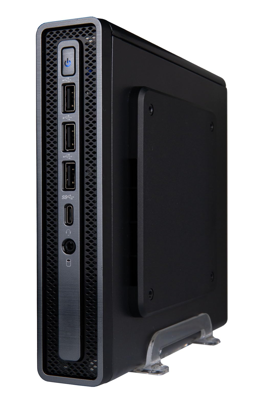 Empowered PC Envision M1 Mini Desktop (Intel 24-Core i9-14900, 64GB RAM, 2TB Gen4 NVME SSD, ASUS H610T mobo, WiFi 6, Windows 11 Pro, Type-C, HDMI & DP, VESA Mount - Small 1L Micro Workstation Computer