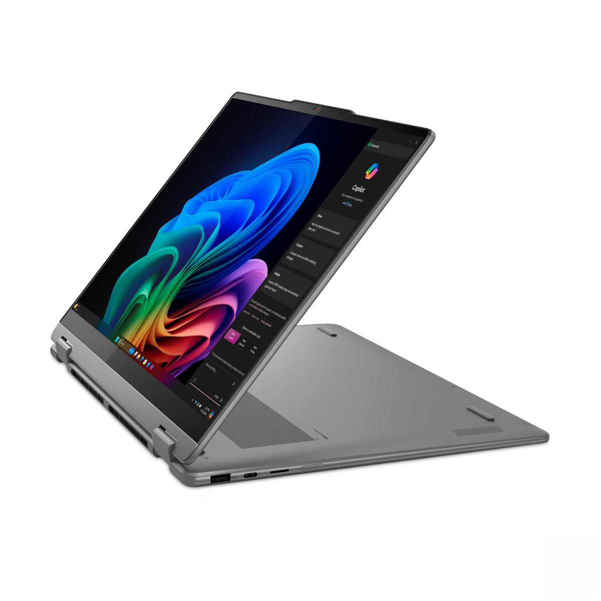 Lenovo Laptop 2026 Yoga 7 2-in-1 16" WUXGA(1920x1200) IPS LED-Backlit,8-Core Intel Ultra 7 355,GB LPDDR5 1TB SSD,W11P,TS,Backlit KB,Wi-Fi 7,Thunderbolt 4 Bluetooth 5.4,Luna Grey