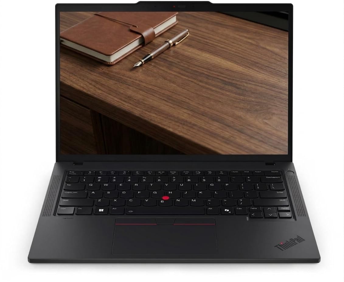 Lenovo ThinkPad T14 Gen 6 14" WUXGA 1920x1200 IPS Touchscreen Laptop 12-Core Intel Ultra 7 255U 32GB DDR5 4TB SSD Intel Graphics Shared TB4 Wi-Fi 6E Backlit KB Fingerprint Win11 Pro w/ONT 32GB USB