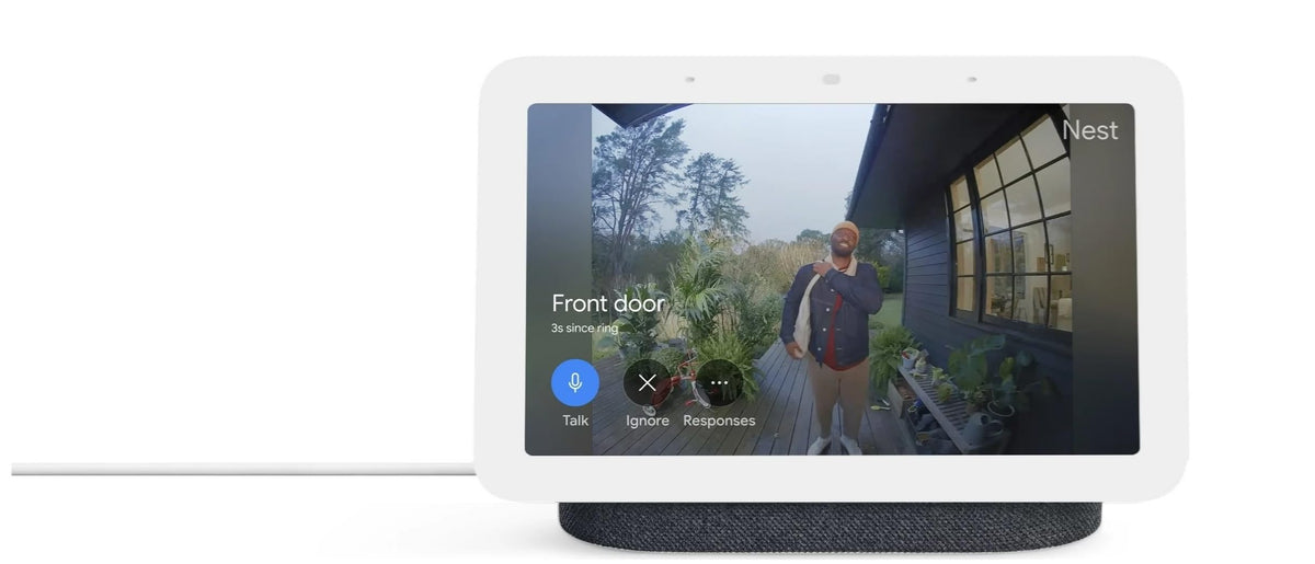 Google Nest Hub 7 Smart Display 2nd Generation with Google Assistant - Charcoal
