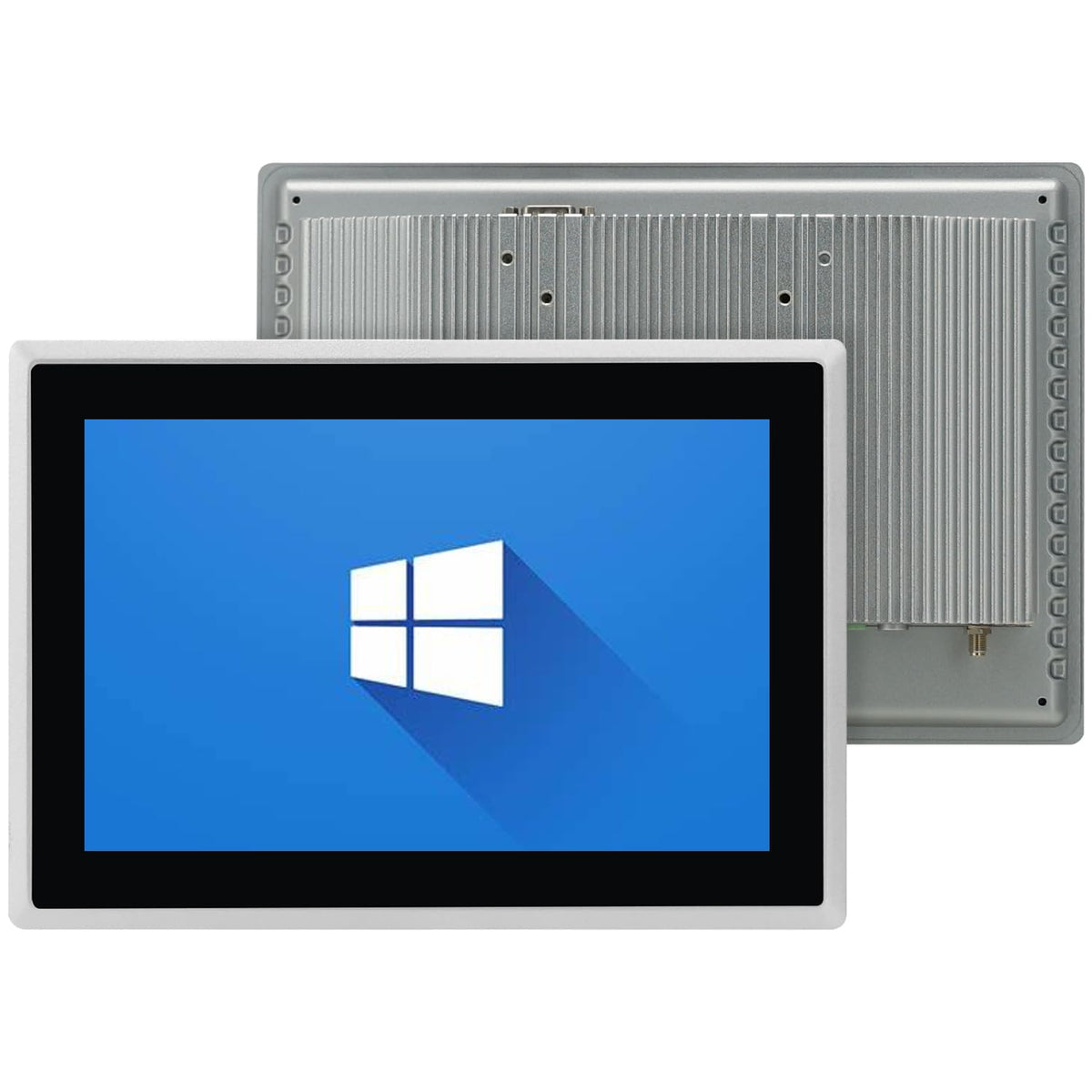 15.6-Inch Industrial Embedded Panel PC, Ratio 16:9 Multi-Touchscreen-Monitor,Industrial Touch Screen Panel Computer,WiFi & Built-in Speakers,IP65 Front,Win 10 I5 RAM 8G+256G SSD
