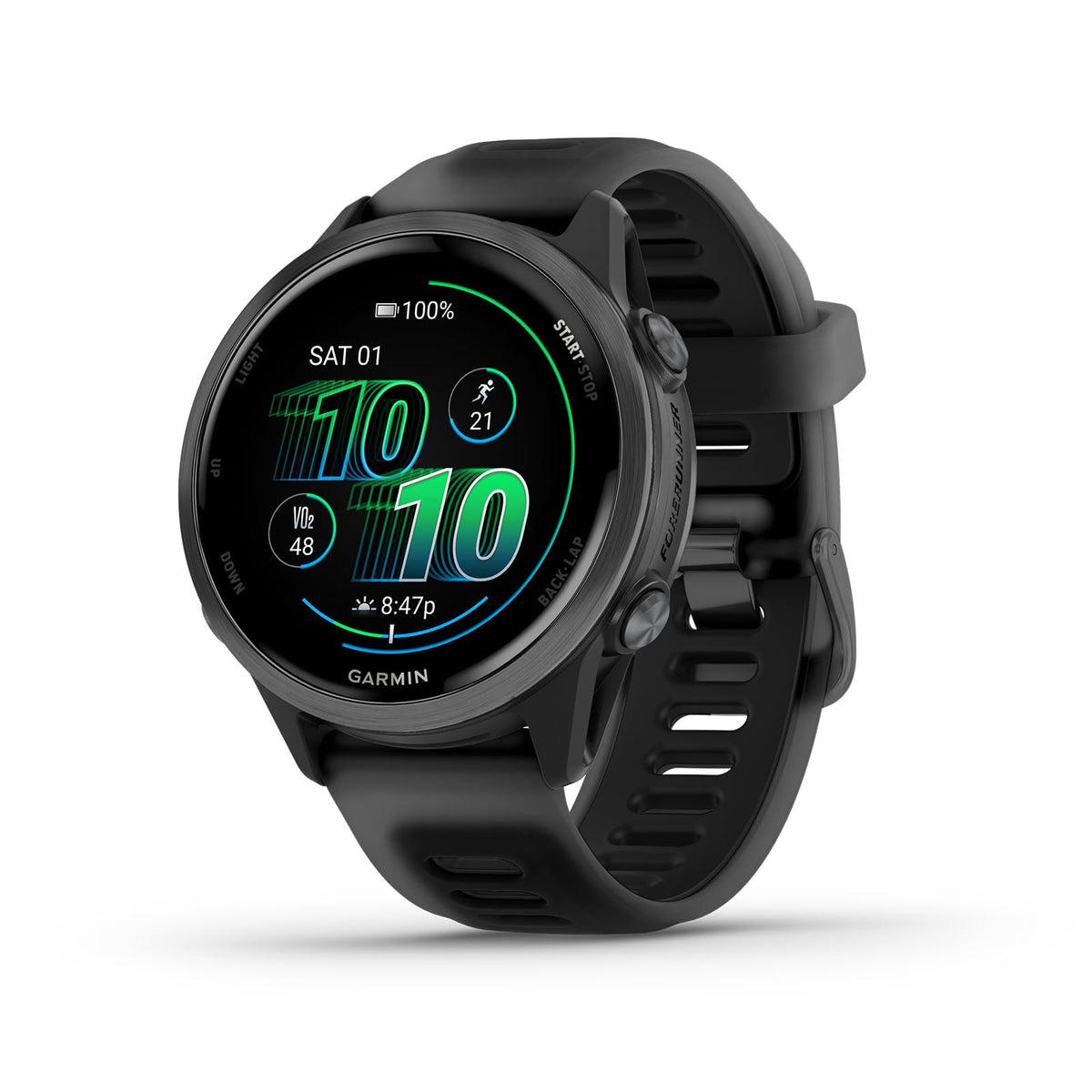 Garmin Forerunner® 570, 47mm, Aluminum, Black