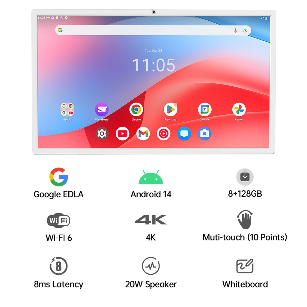 HORION Smart Portable TV, 32 Inch 4K Portable Touch Screen Monitor