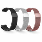 Garmin Venu X1 Premium GPS Smartwatch Black Titanium 010-02980-00 Bundle with Deco Essentials 24mm Milanese Band 3 Pack, Charging Dock and Silicone Dust Cover 3 Pack