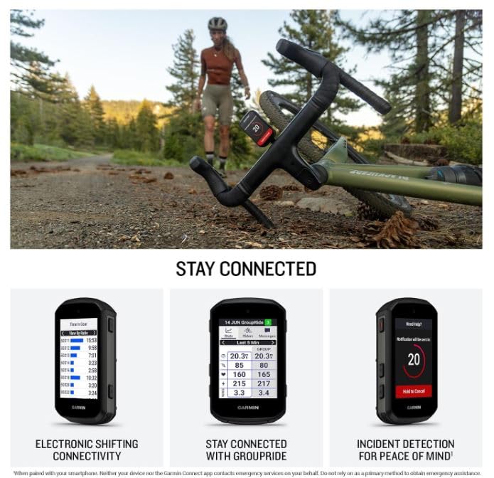 Garmin Edge 850 Compact GPS Cycling Computer, 2.7" Color Touchscreen Display, Bike-Specific Mapping, Advanced Training & Performance Insights + White Silicone Case w/ Wearable4U PowerBank Bundle