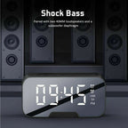 LED Digital Electronic Desktop Clock Snooze Alarm Time Temperature Display