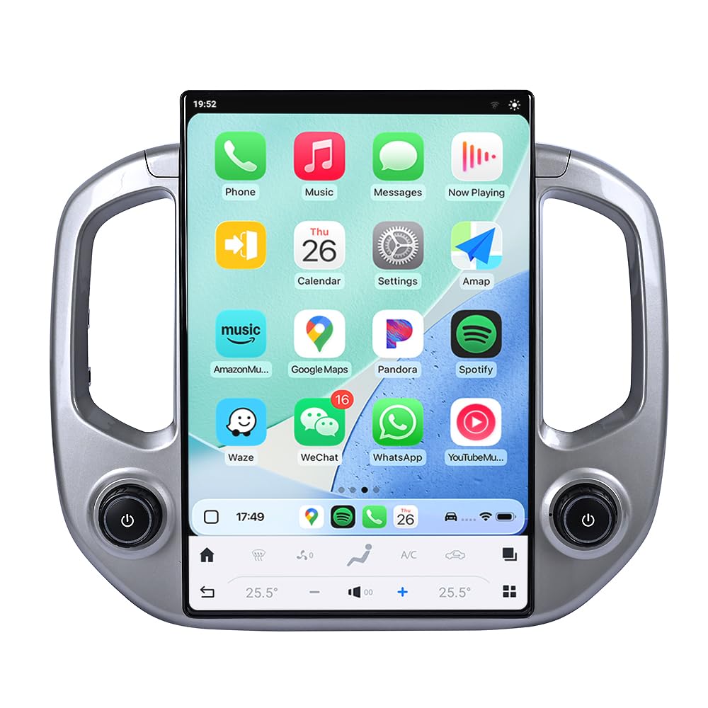 14.4 Inch Car Radio Stereo for Chevrolet Colorado 2014 2015 2016 2017 2018,Touch Screen Upgrade Android 14.Head Unit Wireless Carplay