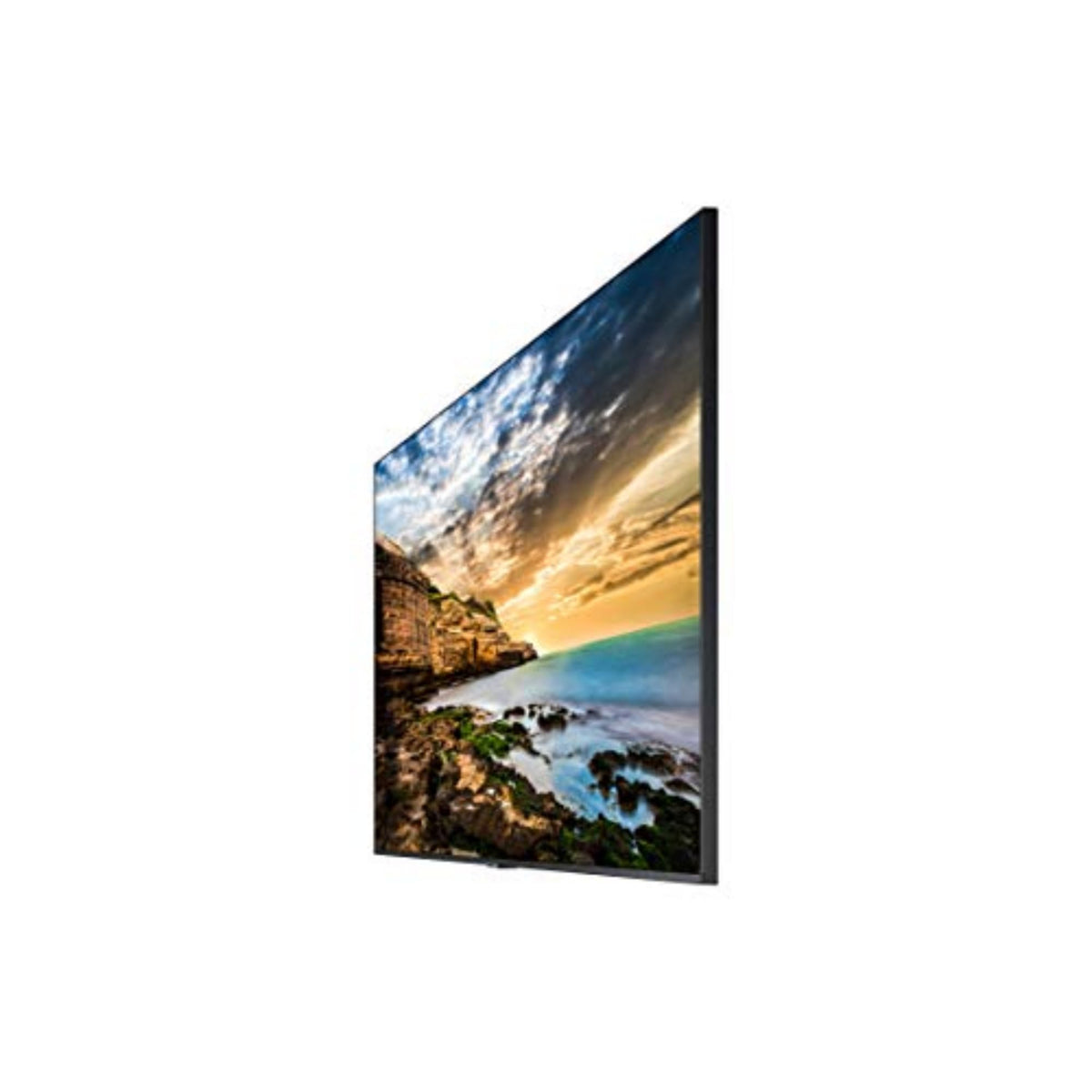 SAMSUNG Business QE65T 65-inch 4K UHD 3840x2160 LED Commercial Signage Display, HDMI, USB, Speakers, 3-Yr Wrnty, 16/7 Operation, 300 nit (LH65QETEPGCXGO), Black