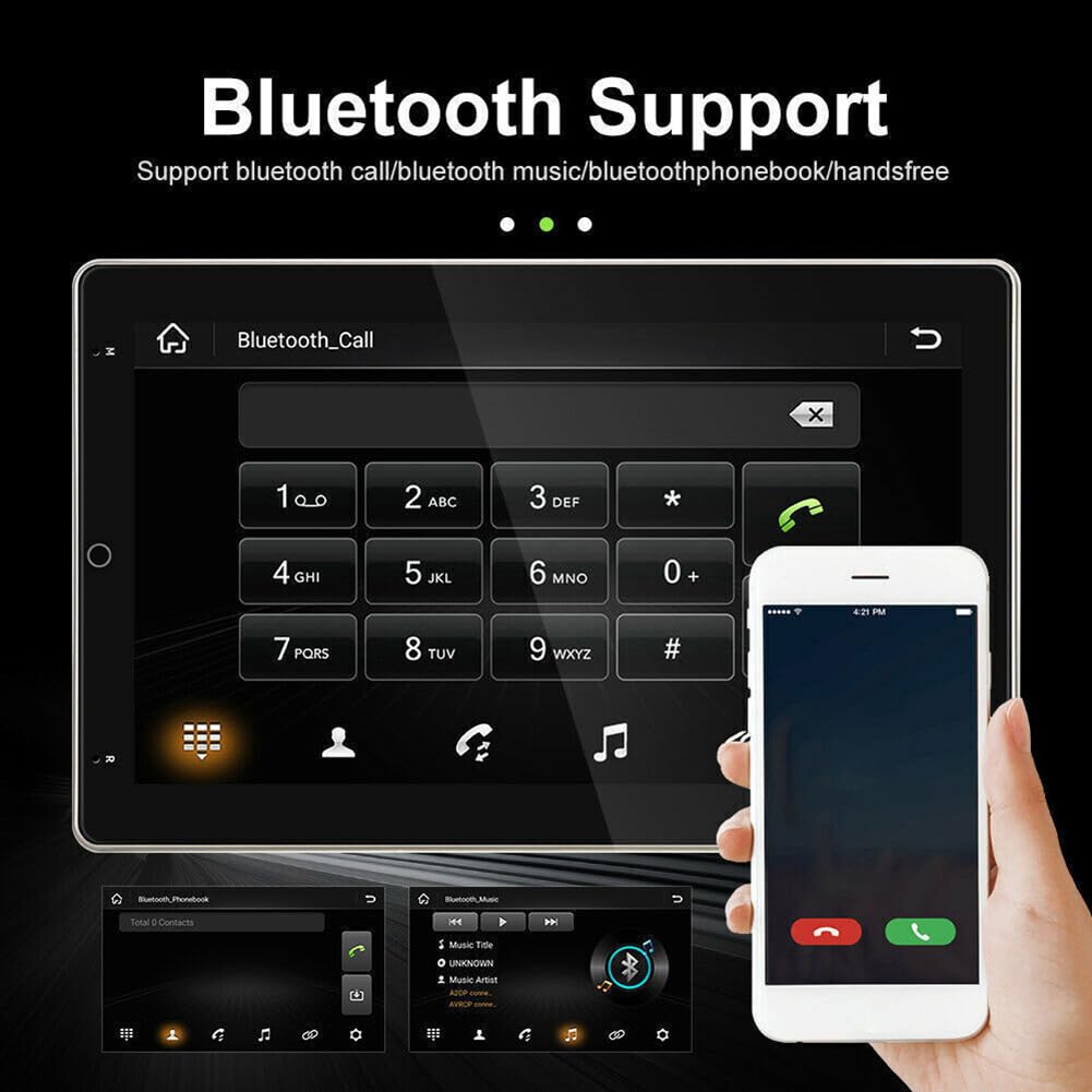 2+32G Double Din Radio Rotated Stereo for Ford Expedition 2003-2006 with Wireless Carplay & Android Auto,10 Inch Car Audio Receiver GPS Navigation Unit with Bluetooth Head Unit WiFi SWC