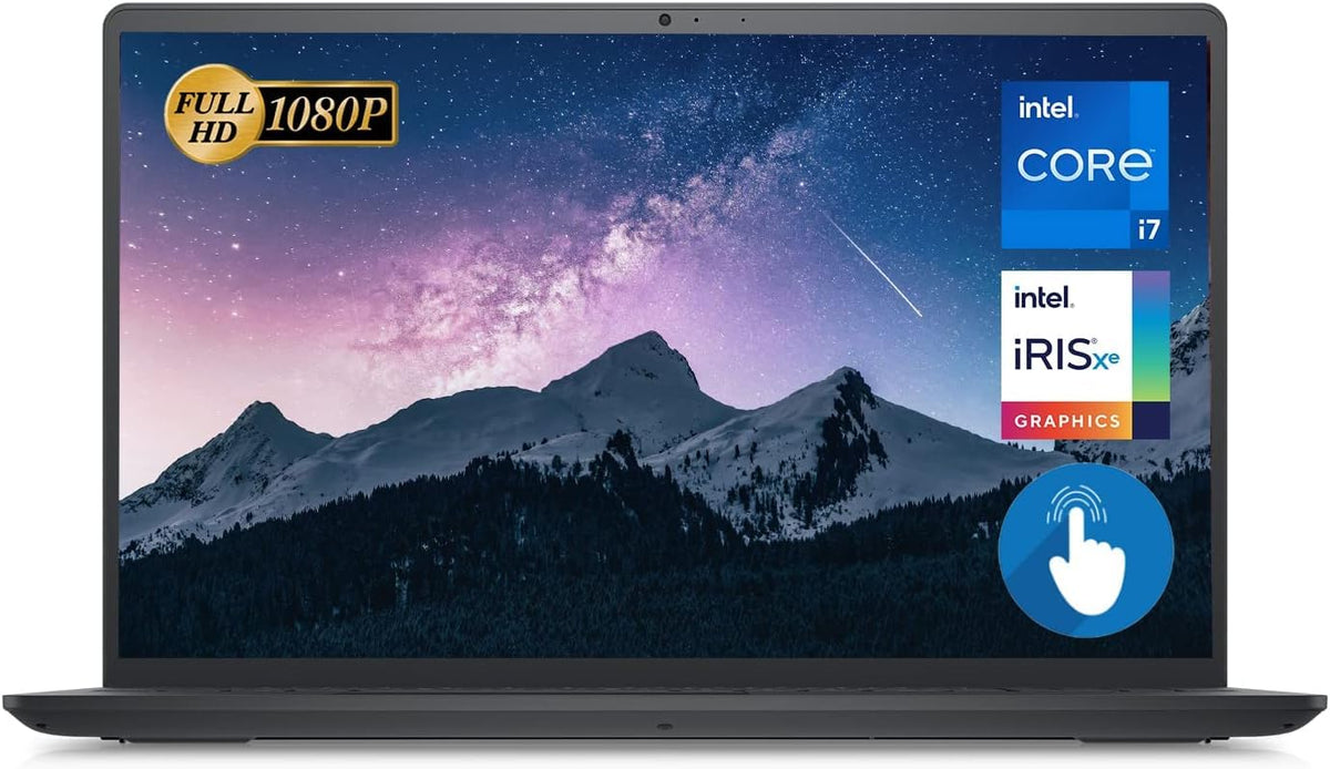Dell Inspiron 15 3000 Series 3530 Laptop, 15.6" FHD Touchscreen, 13th Gen Intel Core i7-1355U, 16GB RAM, 1TB PCIe SSD, Webcam, HDMI, Wi-Fi 6, Windows 11 Home, Black