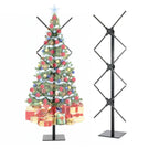 Missyou 71.3 Inch 3D Hologram Fan Splicing Display - 3 Pcs 65cm Holographic Projector Video Wall With Router And Tripod - WiFi App 3D Text Generator Bluetooth Audio - Naked Eye LED Commercial Ad Sign