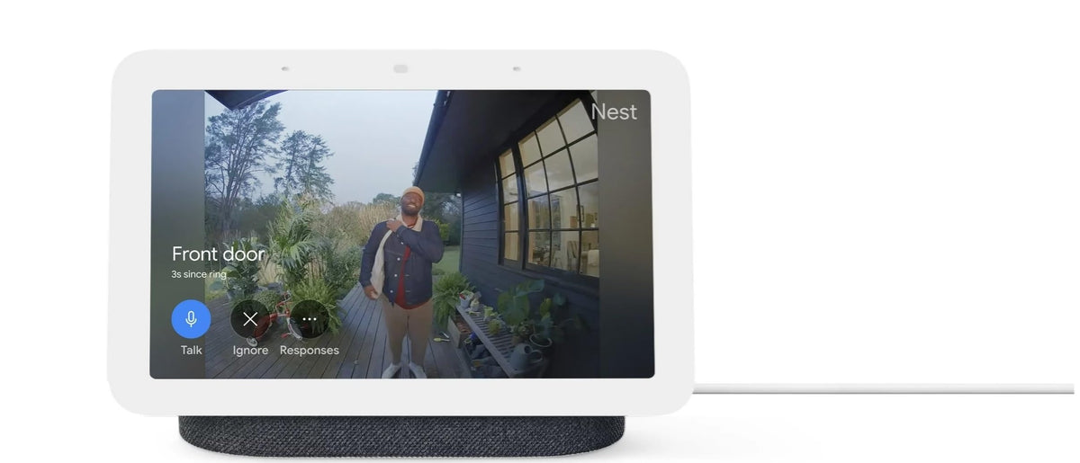 Google Nest Hub 7 Smart Display 2nd Generation with Google Assistant - Charcoal