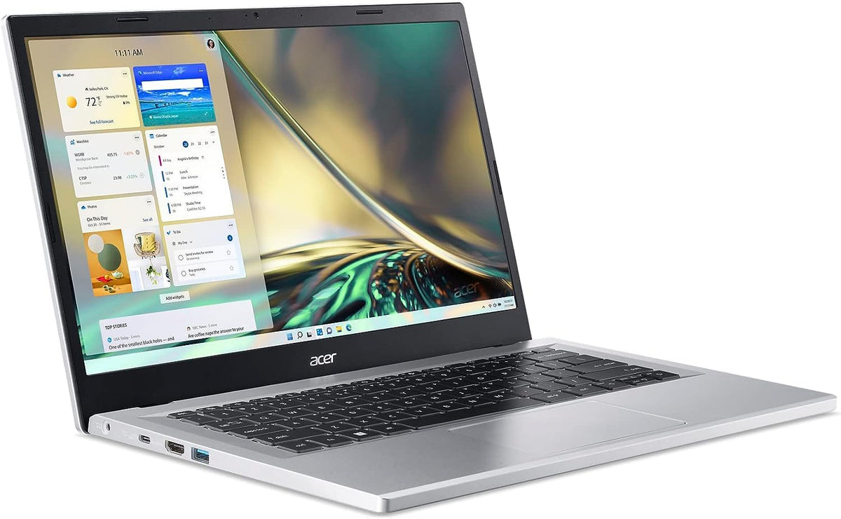 Acer Aspire 3 A314-23P-R3QA Slim Laptop | 14.0" Full HD IPS Display | AMD Ryzen 5 7520U Quad-Core Processor | AMD Radeon Graphics | 8GB LPDDR5 | 512GB NVMe SSD | Wi-Fi 6 | Windows 11 Home