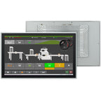 15.6-Inch Industrial Embedded Panel PC, Ratio 16:9 Multi-Touchscreen-Monitor,Industrial Touch Screen Panel Computer,WiFi & Built-in Speakers,IP65 Front,Win 10 I5 RAM 8G+256G SSD