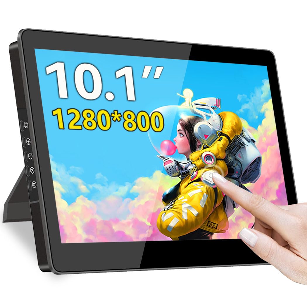 17.3" 4K Portable Monitor Touchscreen, 120Hz UHD Gaming Display 3840x2160 with MPP Stylus Support, 100% DCI-P3, HDMI 2.1 USB-C, VESA External Screen for Laptop Console PC