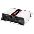 Taramps 900890 Class D HD 3000 Watt RMS 4 Ohms Automotive Sound Systems Mono Full Range Speaker Amplifier with Built In Thermal Management Fan