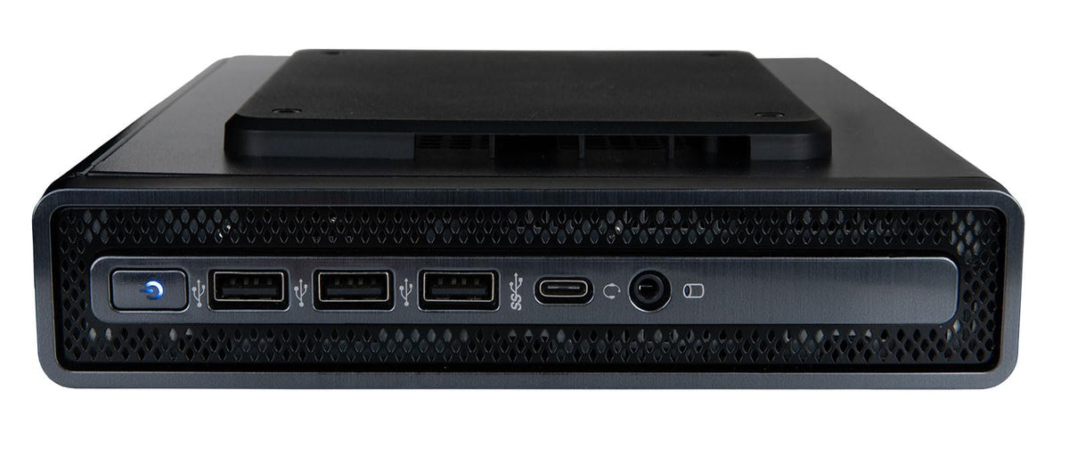 Empowered PC Envision M1 Mini Desktop (Intel 24-Core i9-14900, 64GB RAM, 2TB Gen4 NVME SSD, ASUS H610T mobo, WiFi 6, Windows 11 Pro, Type-C, HDMI & DP, VESA Mount - Small 1L Micro Workstation Computer