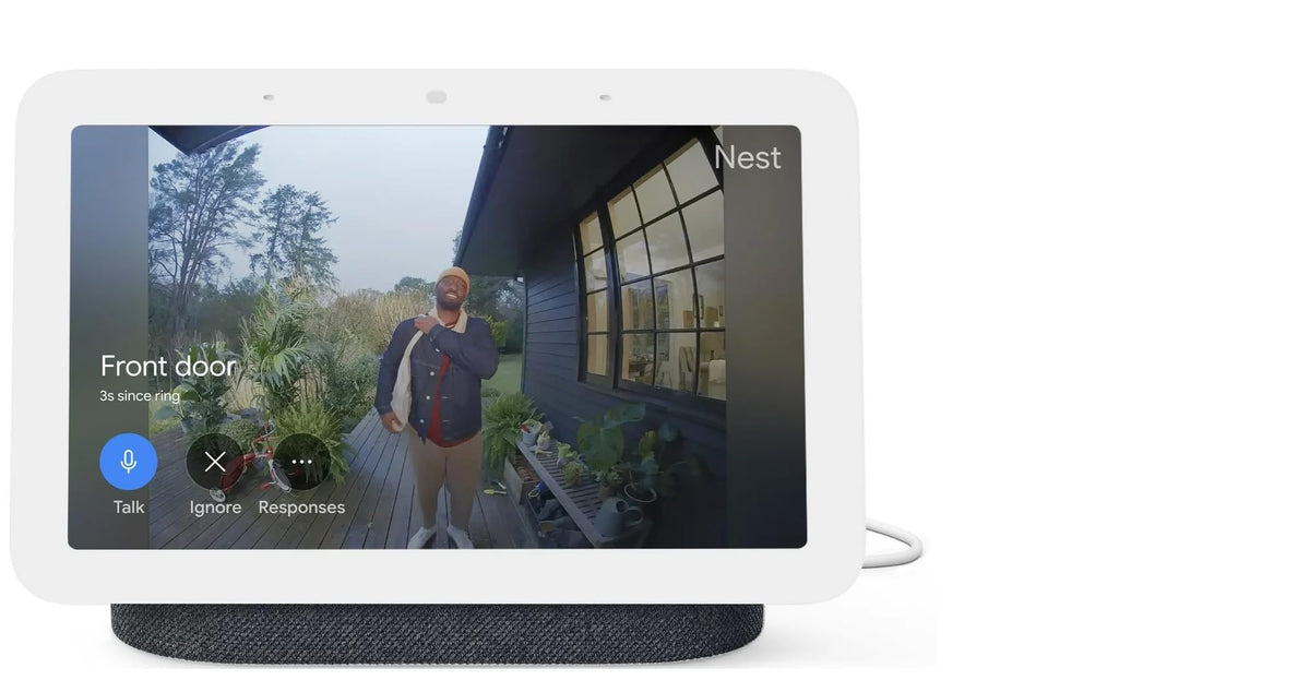 Google Nest Hub 7 Smart Display 2nd Generation with Google Assistant - Charcoal