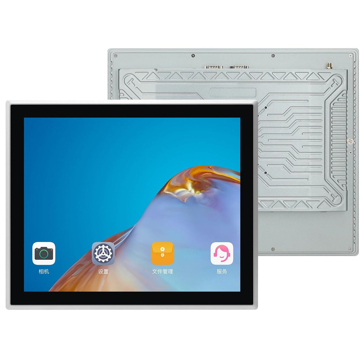 15.6-Inch Industrial Embedded Panel PC, Ratio 16:9 Multi-Touchscreen-Monitor,Industrial Touch Screen Panel Computer,WiFi & Built-in Speakers,IP65 Front,Win 10 I5 RAM 8G+256G SSD