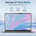 Lenovo Yoga 7 2-in-1 AI Laptop 16" WUXGA Touch Intel 8-core Ultra 7 256V (Up to 47 NPU Tops) 16GB DDR5 1TB SSD Wi-Fi7 Backlit Fingerprint for Creator Business Professional Win11 Pro ICP Accessory