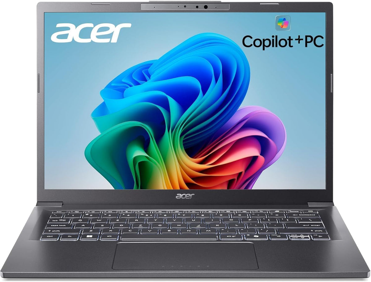 Acer 2025 Aspire Laptop 14" WUXGA 1920x1200 LED-Backlit Intel Core Ultra 9 288V 8Core Intel Arc Graphics 140V 32G LPDDR5 1TB SSD WiFi 6E Windows 10 Pro Bluetooth 5.3 Backlit KB 1080p+IR Camera TS