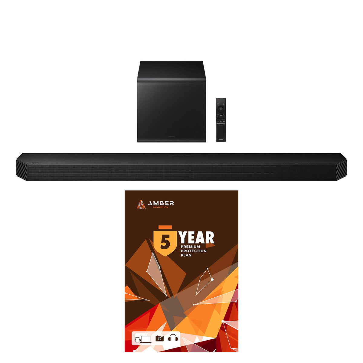 Samsung HW-QS730D 3.1.2ch Soundbar with True Dolby Atmos Sound and 3 Year Amber Protection Plan (2024)