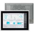 15.6-Inch Industrial Embedded Panel PC, Ratio 16:9 Multi-Touchscreen-Monitor,Industrial Touch Screen Panel Computer,WiFi & Built-in Speakers,IP65 Front,Win 10 I5 RAM 8G+256G SSD