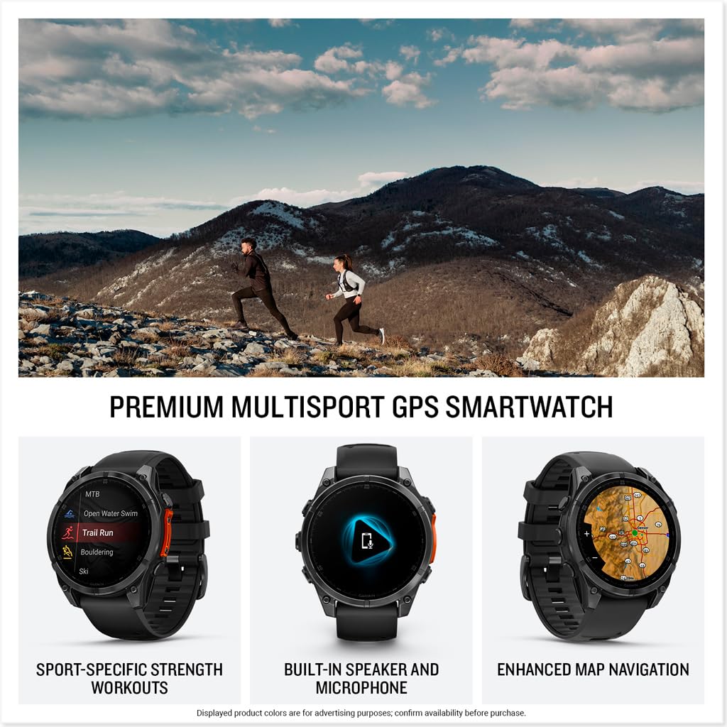 Garmin fēnix® 8, 47mm, Black
