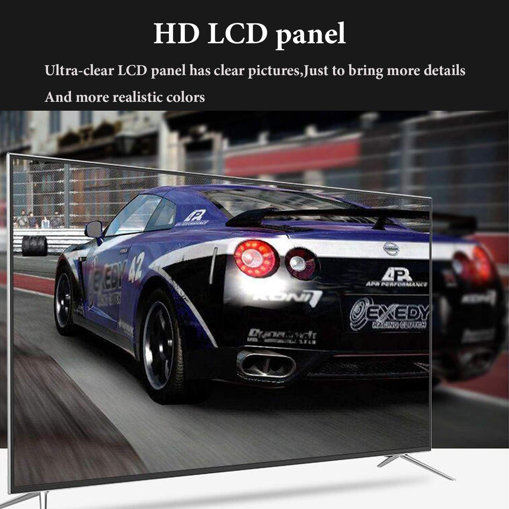 Ultra HD LED TV 4K Smart WiFi Network TV with HDMI USB SD and AC/DC Input LCD LED Flat-Screen TV 55 inch (Smart Version 50 inch)