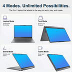 Lenovo Yoga 7 2-in-1 AI Laptop 16" WUXGA Touch Intel 8-core Ultra 7 256V (Up to 47 NPU Tops) 16GB DDR5 1TB SSD Wi-Fi7 Backlit Fingerprint for Creator Business Professional Win11 Pro ICP Accessory