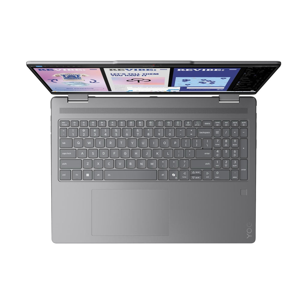 Lenovo Laptop 2026 Yoga 7 2-in-1 16" WUXGA(1920x1200) IPS LED-Backlit,8-Core Intel Ultra 7 355,GB LPDDR5 1TB SSD,W11P,TS,Backlit KB,Wi-Fi 7,Thunderbolt 4 Bluetooth 5.4,Luna Grey